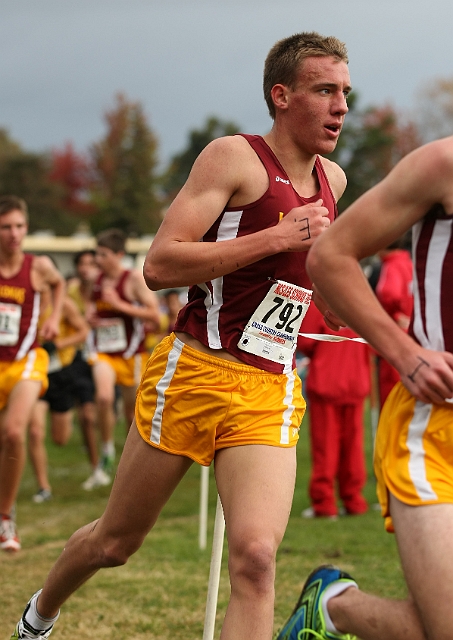2010NCSXC BD3-161.JPG - 2010 North Coast Section Cross Country Championships, Hayward High School, Hayward, California